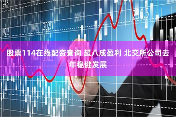 股票114在线配资查询 超八成盈利 北交所公司去年稳健发展